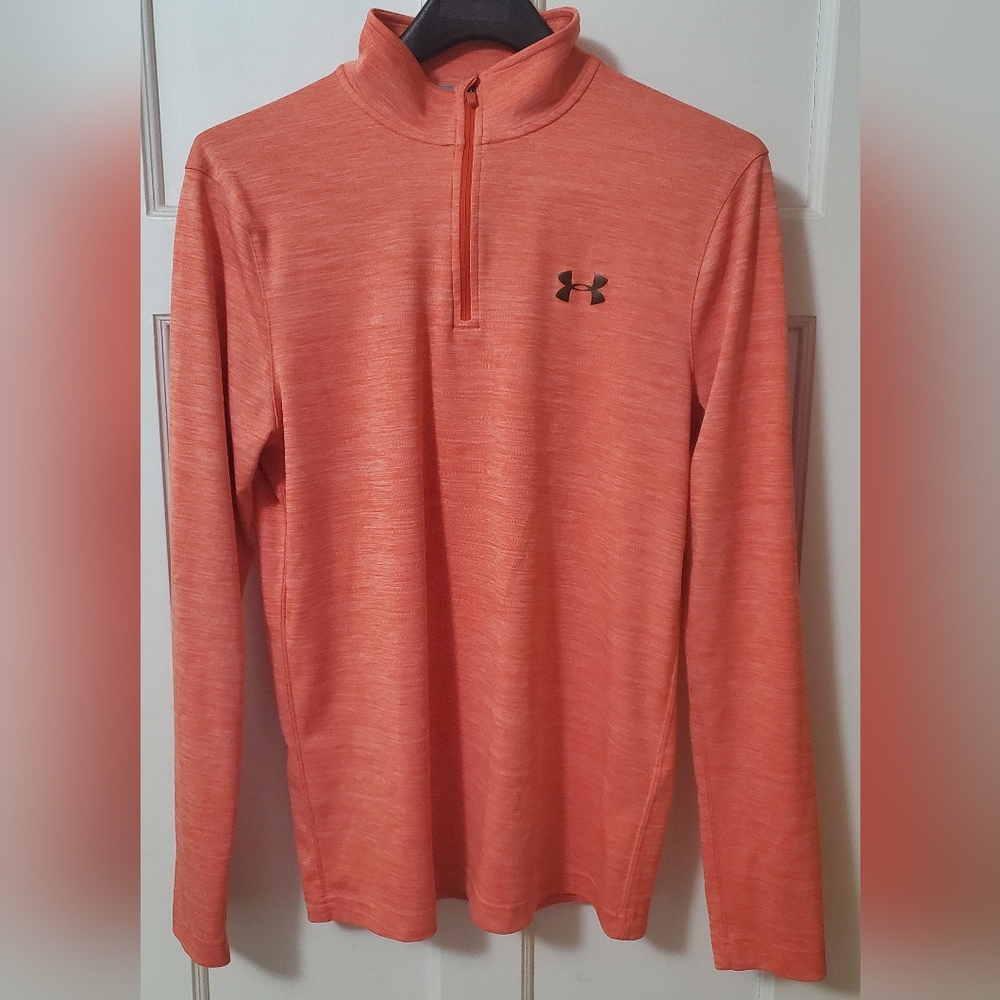 Under Armour Women's Long Sleeve 1/4 Zip Top - Coral